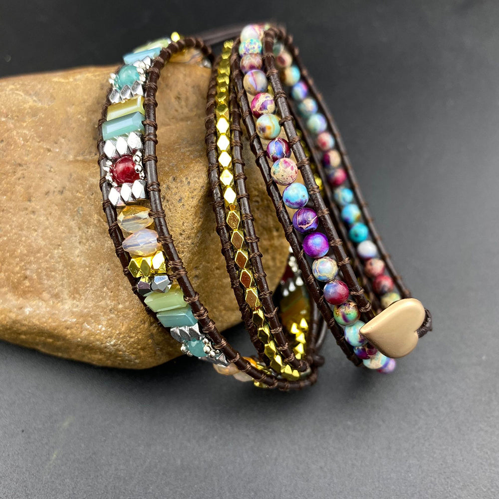 Imperial Heart Protection Wrap Bracelet