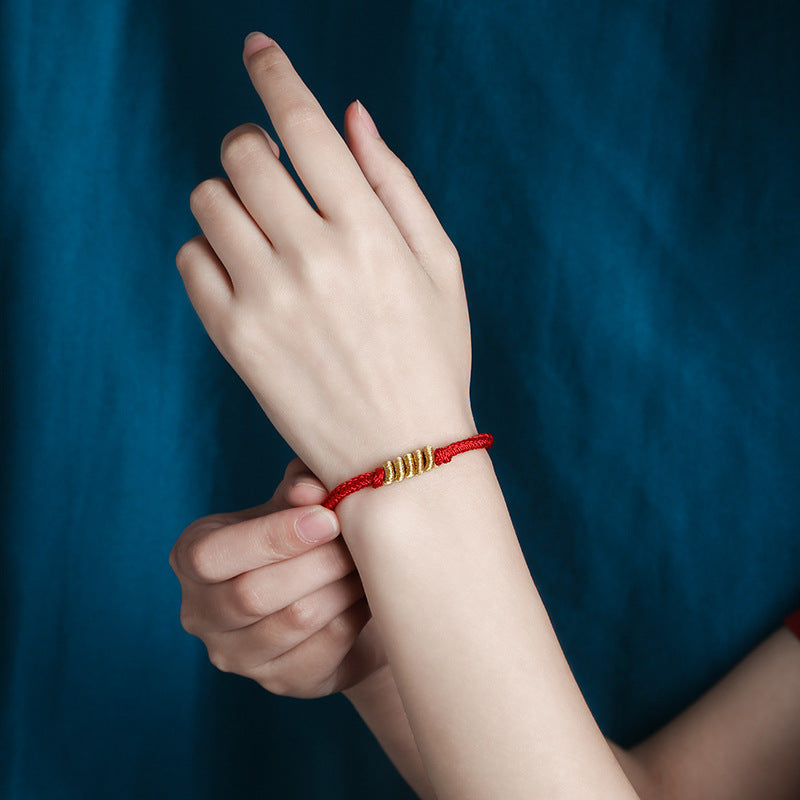 Tibetan lucky bracelet - Buddhist Lucky Charm